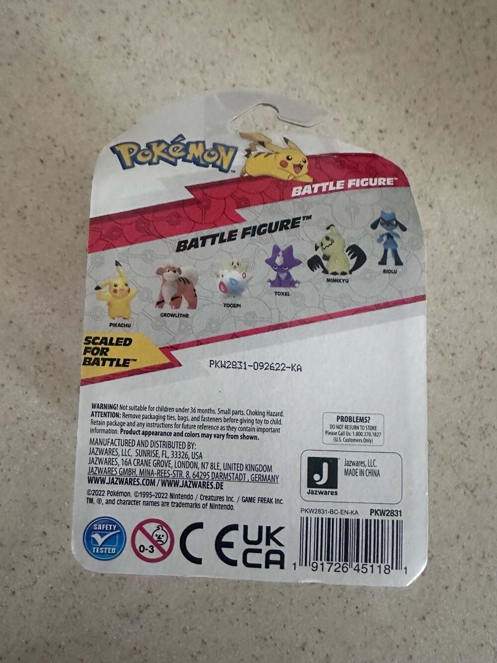 Pokemon Battle Figure Riolu - Picture 2 of 2